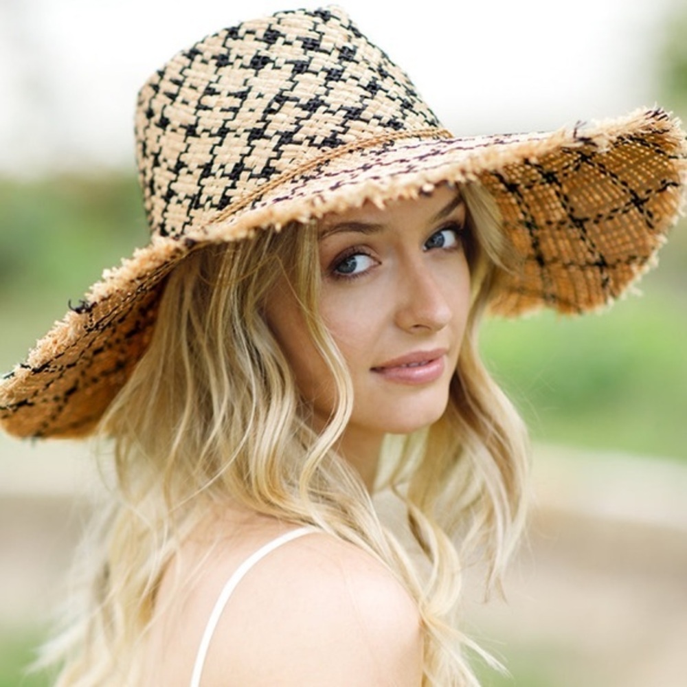 Ruggine Woven Raffia Sun Hat
